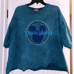 Vintage Cropped DisneyLand Tee